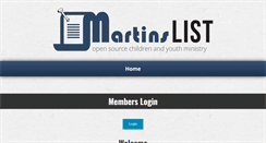 Desktop Screenshot of martinslist.org
